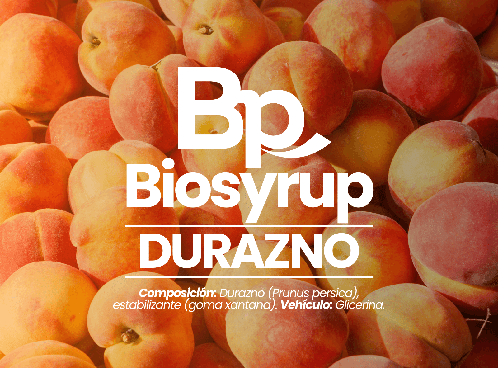 Biosyrup Durazno
